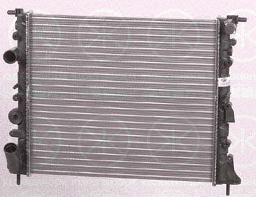 KLOKKERHOLM radiatorius, variklio aušinimas 6032302197