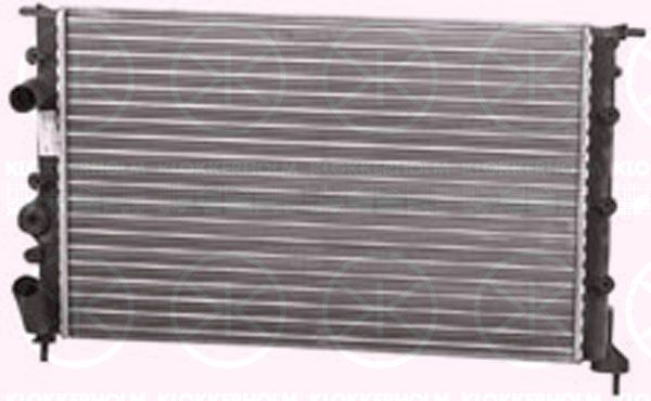 KLOKKERHOLM radiatorius, variklio aušinimas 6038302198