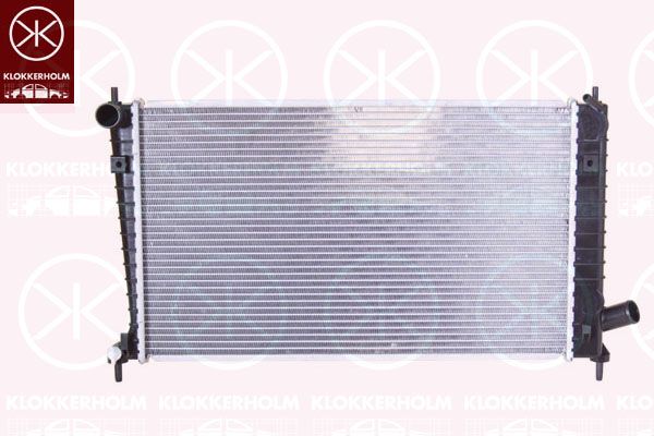 KLOKKERHOLM radiatorius, variklio aušinimas 6526302035