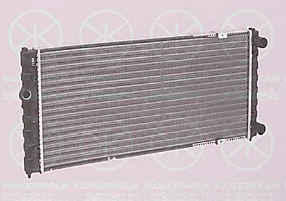 KLOKKERHOLM radiatorius, variklio aušinimas 6607302021