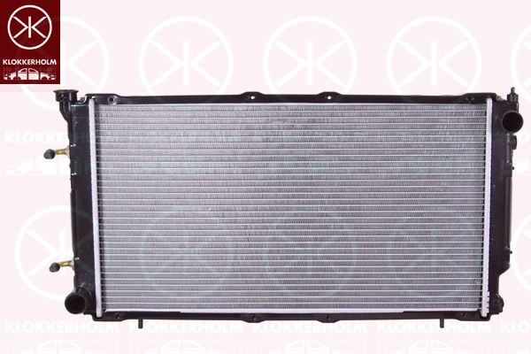 KLOKKERHOLM radiatorius, variklio aušinimas 6710302035