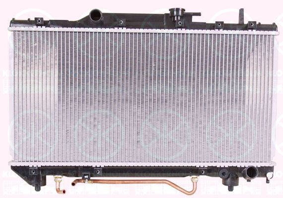 KLOKKERHOLM Радиатор, охлаждение двигателя 8143302201