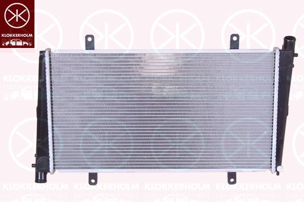 KLOKKERHOLM Радиатор, охлаждение двигателя 9008302015
