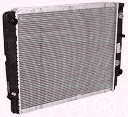 KLOKKERHOLM radiatorius, variklio aušinimas 9045302098
