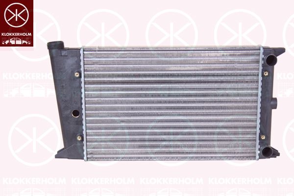 KLOKKERHOLM Радиатор, охлаждение двигателя 9520302004
