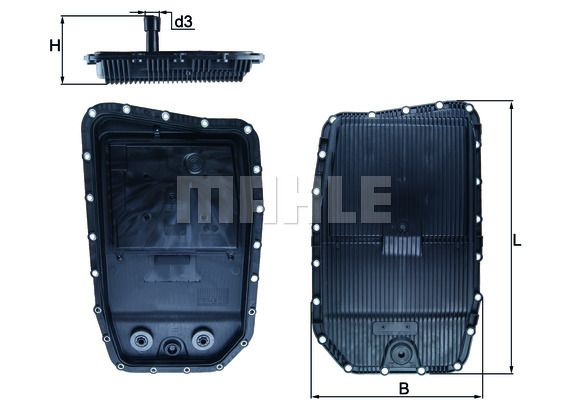 KNECHT alyvos karteris, automatinė transmisija HX 152