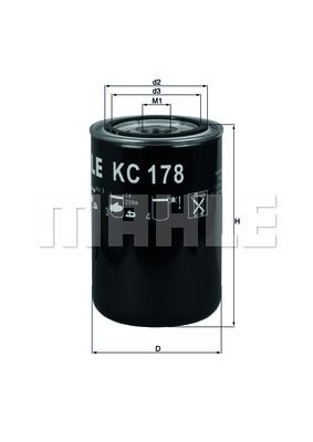 KNECHT Топливный фильтр KC 178