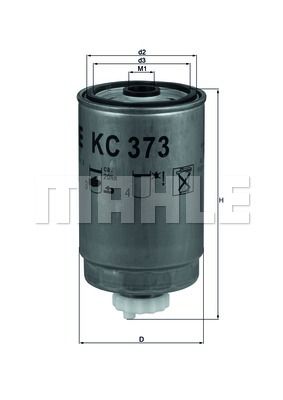 KNECHT kuro filtras KC 373