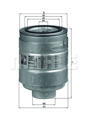 KNECHT Топливный фильтр KC 56