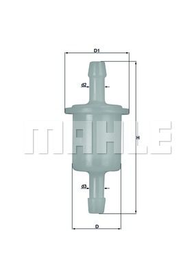 KNECHT Топливный фильтр KL 26 OF