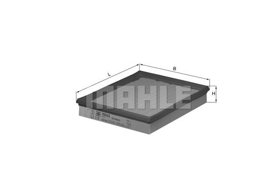 KNECHT Воздушный фильтр LX 119