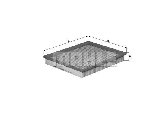 KNECHT Воздушный фильтр LX 1272