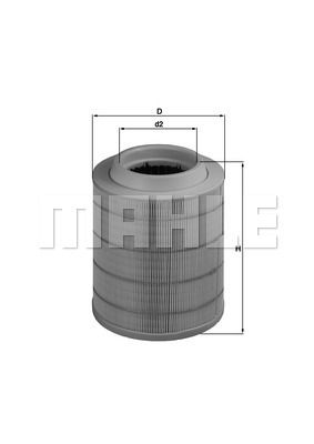 KNECHT Воздушный фильтр LX 1798