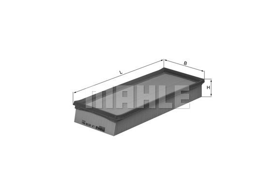 KNECHT oro filtras LX 2038