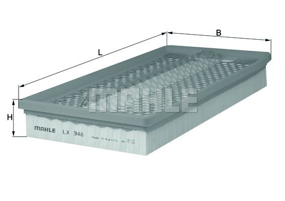 KNECHT Воздушный фильтр LX 348