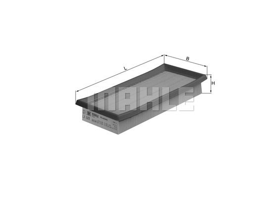 KNECHT Воздушный фильтр LX 689