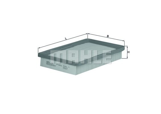 KNECHT oro filtras LX 745