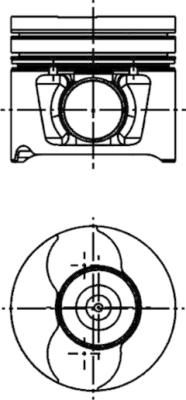 KOLBENSCHMIDT Поршень 40218620