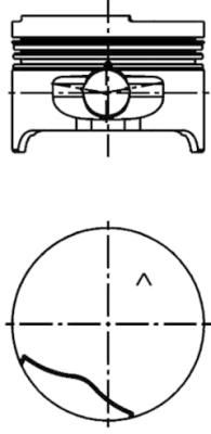 KOLBENSCHMIDT Поршень 40306600