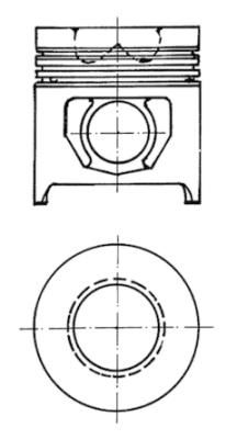 KOLBENSCHMIDT stūmoklis 90158700