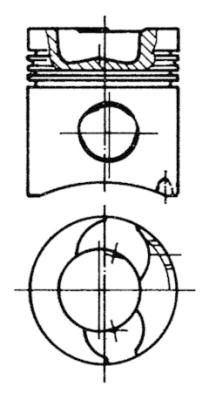 KOLBENSCHMIDT Поршень 90336600