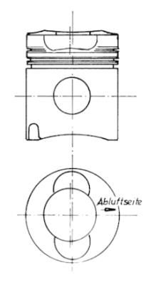 KOLBENSCHMIDT Поршень 90669610