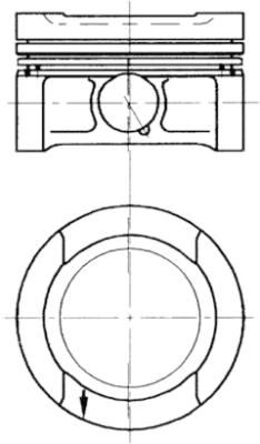 KOLBENSCHMIDT stūmoklis 94503710