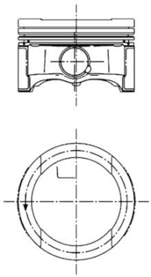 KOLBENSCHMIDT stūmoklis 99792600