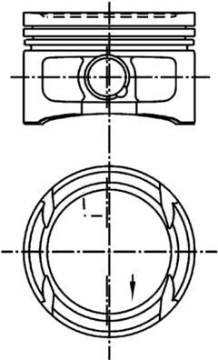 KOLBENSCHMIDT stūmoklis 99909600