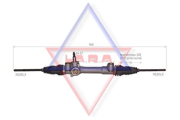 LA.R.A. Рулевой механизм 190034