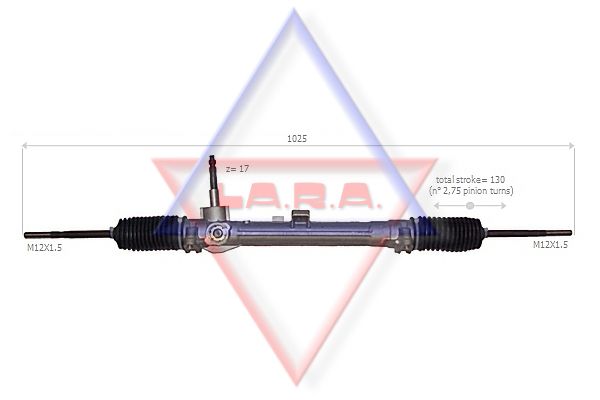 LA.R.A. Рулевой механизм 190038