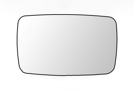 LORO veidrodėlio stiklas, išorinis veidrodėlis 2434G01