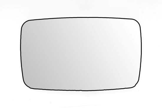 LORO veidrodėlio stiklas, išorinis veidrodėlis 2434G02