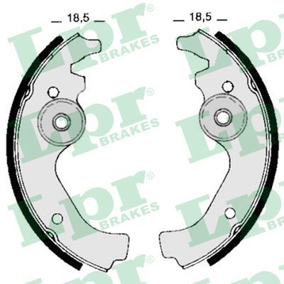LPR Комплект тормозных колодок 00670