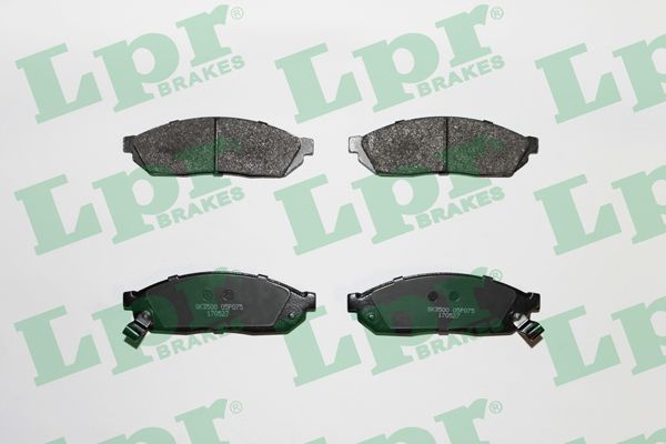 LPR Комплект тормозных колодок, дисковый тормоз 05P075
