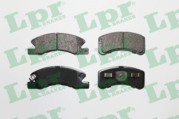 LPR Комплект тормозных колодок, дисковый тормоз 05P1443