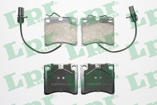 LPR Комплект тормозных колодок, дисковый тормоз 05P984