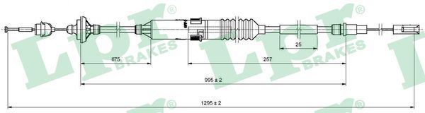 LPR sankabos trosas C0135C