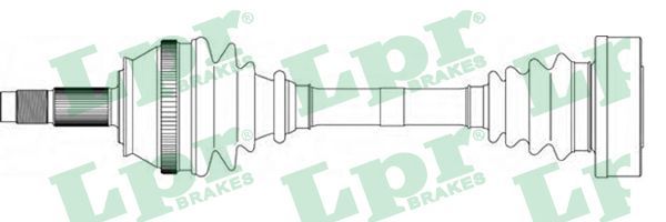 LPR kardaninis velenas DS13019