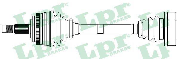 LPR kardaninis velenas DS13022