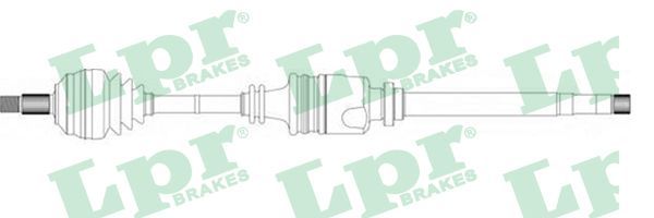 LPR kardaninis velenas DS16095