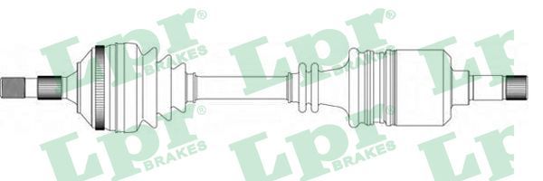 LPR Приводной вал DS16142