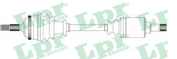 LPR Приводной вал DS16181