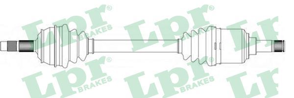 LPR Приводной вал DS20055