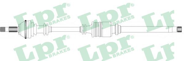 LPR Приводной вал DS20142