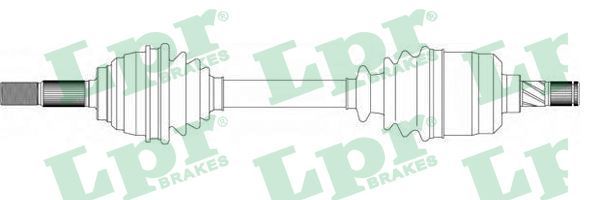 LPR Приводной вал DS36060