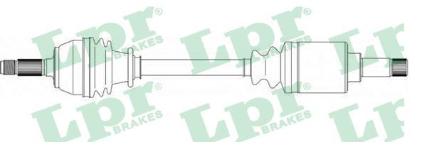 LPR Приводной вал DS38035