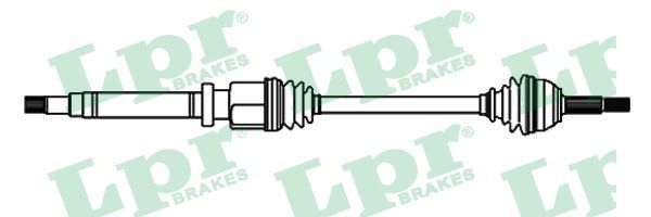 LPR Приводной вал DS52220