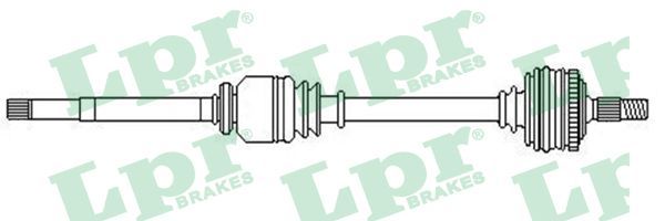 LPR Приводной вал DS52360