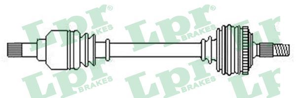 LPR Приводной вал DS52361